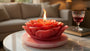 Flower scented candle