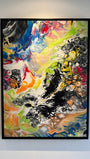 Acrylic pour painting