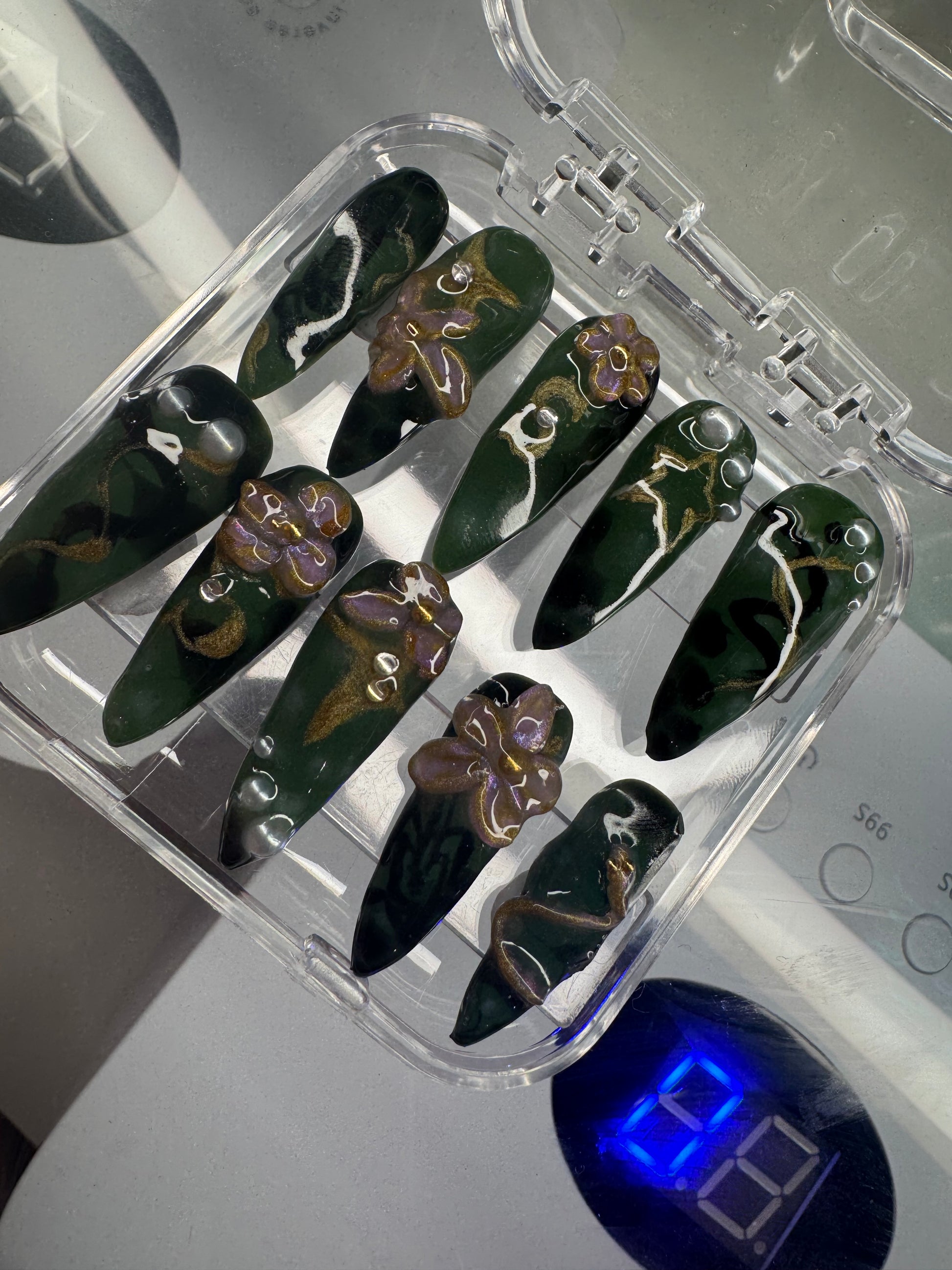 Custom crafted nail art sets