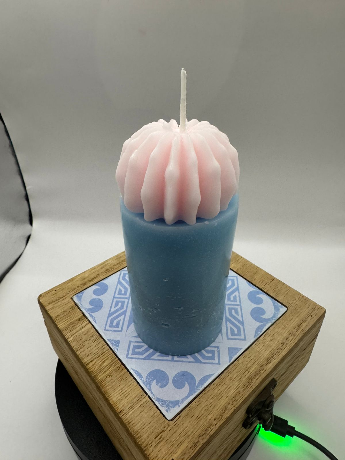 Scented pillar candles
