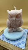 Owl-shaped candle 