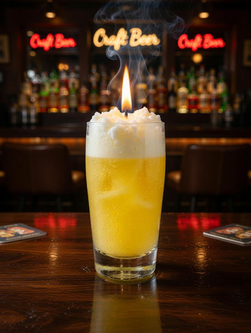 Passionfruit scented candle