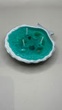 Scented shell candle