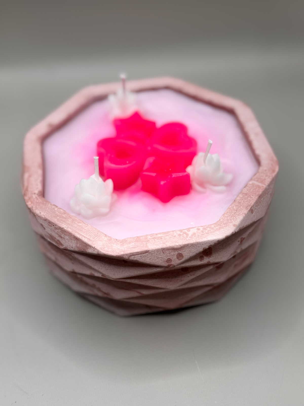 Scented bowl candles