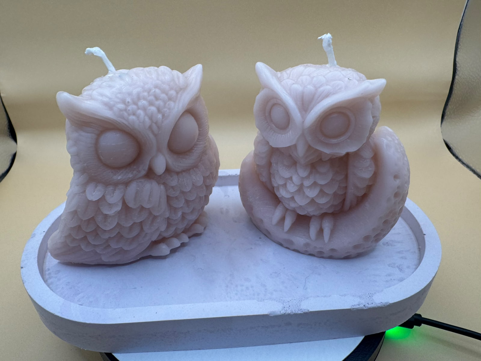 Two Owls scented candles