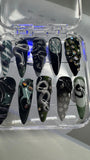 Custom crafted nail sets